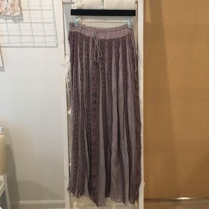 Free People maxi skirt